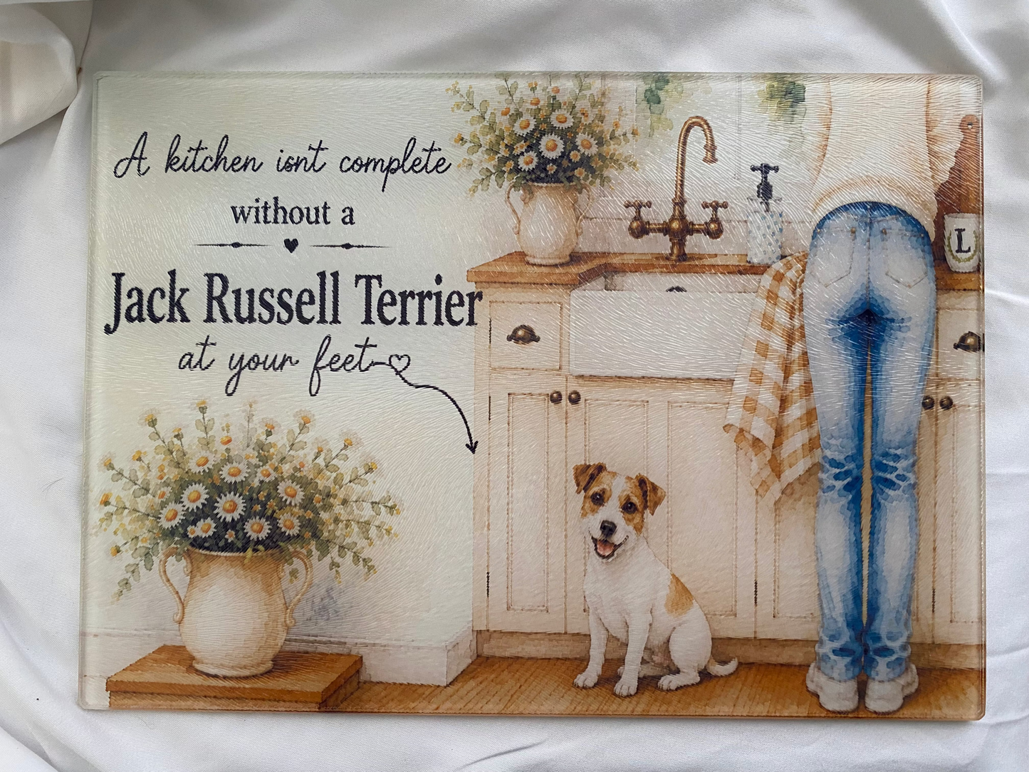 A Kitchen Isn't Complete Without A _____ At Your Feet - Jack Russell Terrier