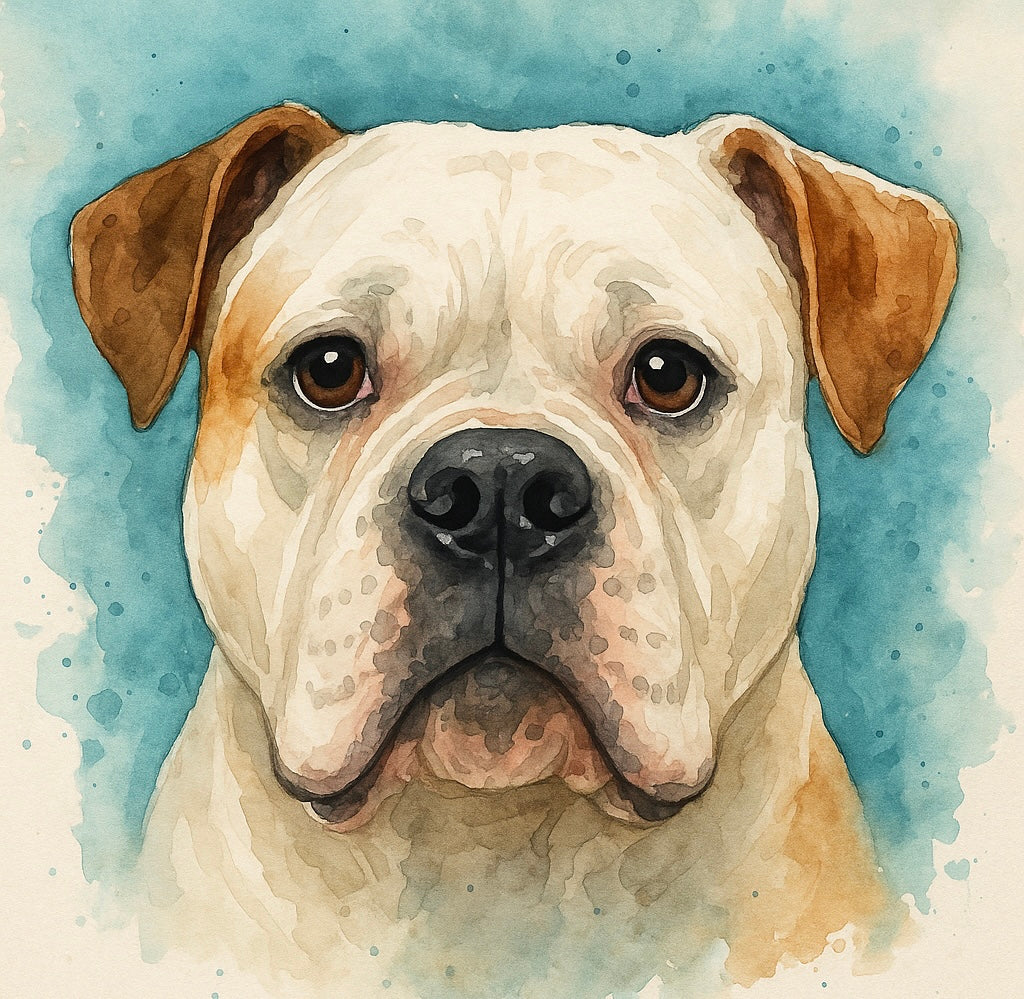 Bulldog Car Coasters – Set of 2