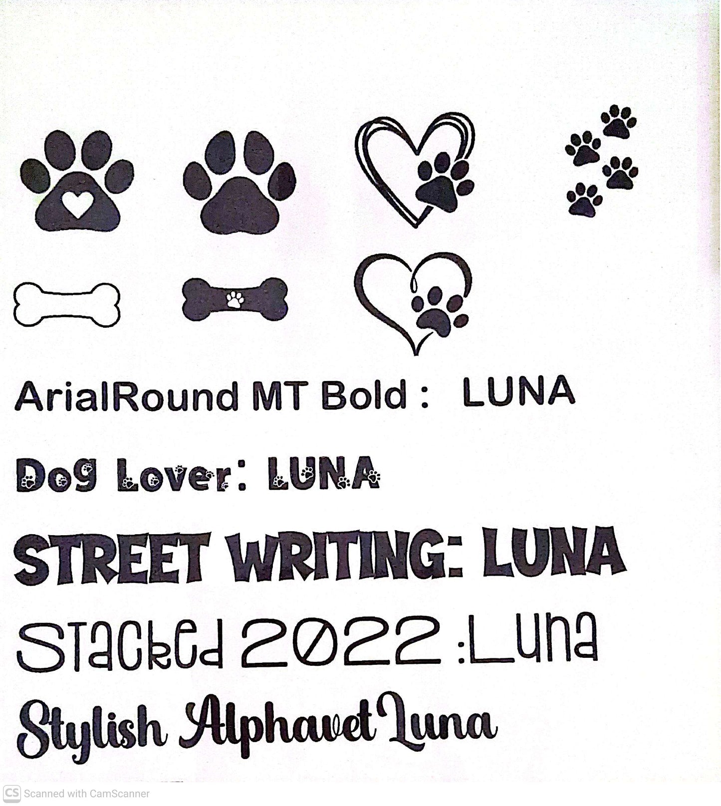 Personalized Pet Bowl - Custom Name & Design