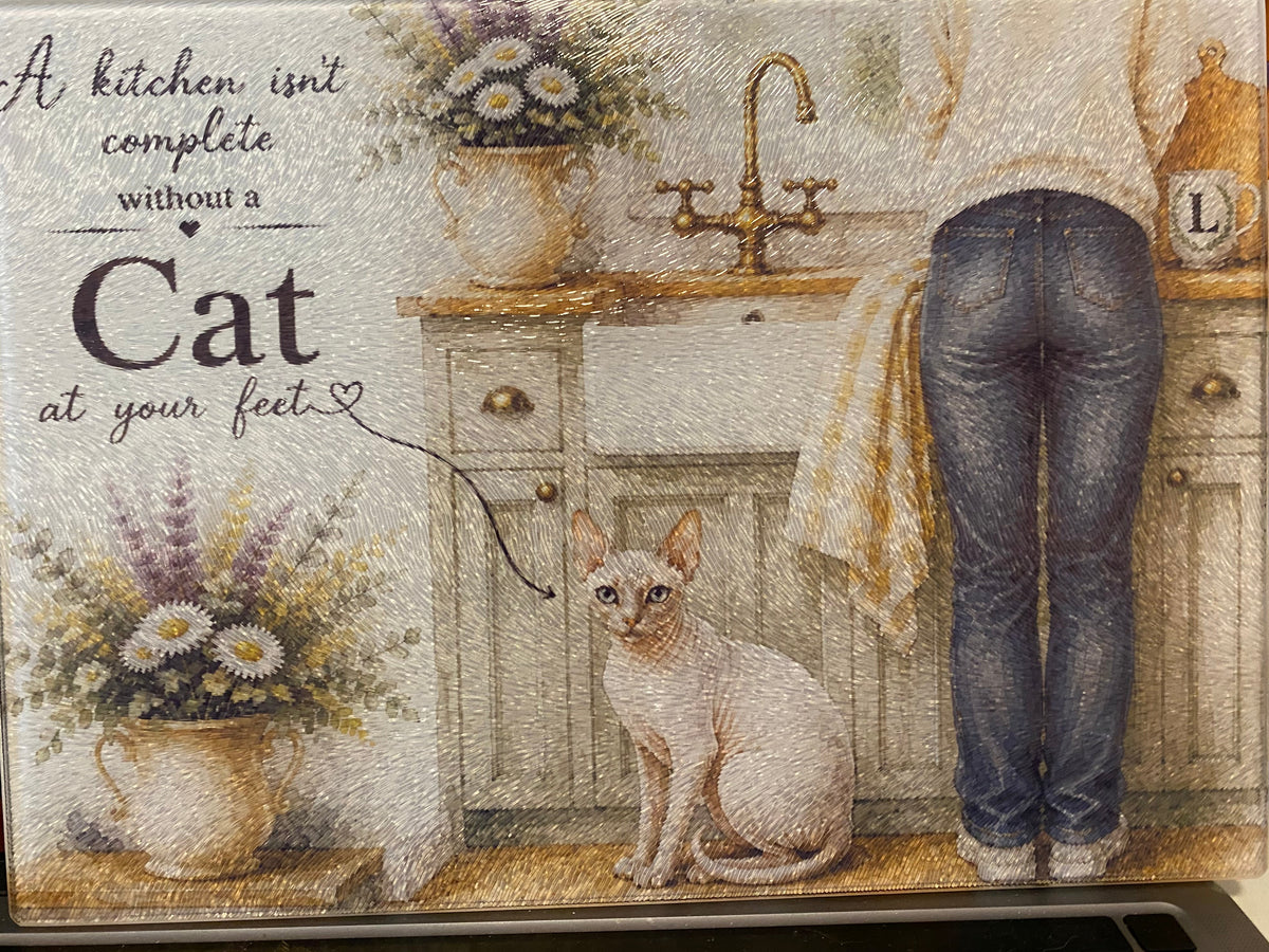 A Kitchen Isn't Complete Without A Cat At Your Feet