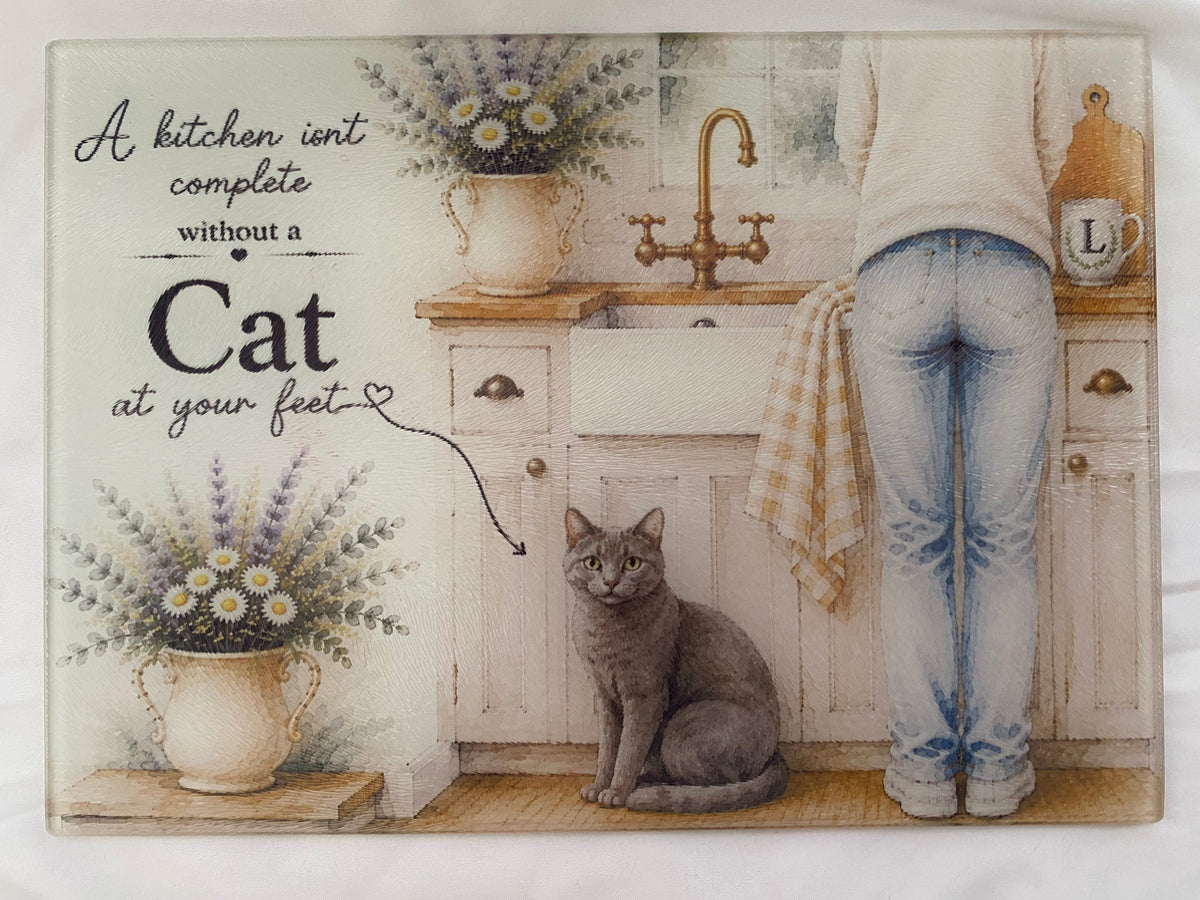 A Kitchen Isn't Complete Without A Cat At Your Feet