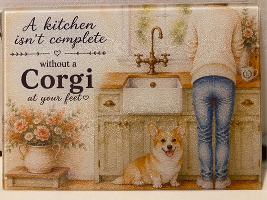 A Kitchen Isn't Complete Without A _____ At Your Feet -  Corgi