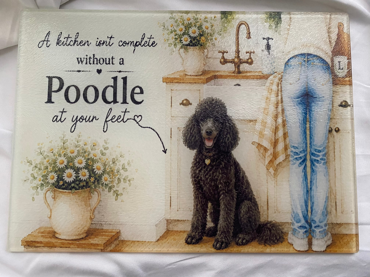 A Kitchen Isn't Complete Without A - Poodle Black