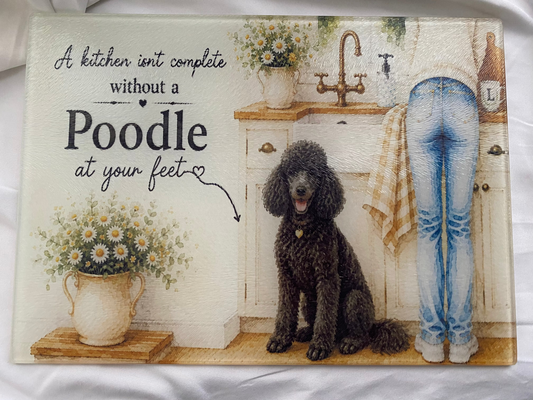 A Kitchen Isn't Complete Without A - Poodle Black