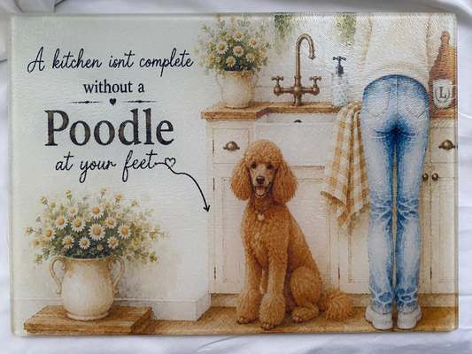 A Kitchen Isn't Complete Without A - Poodle Apricot