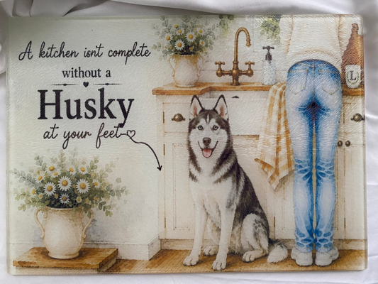 A Kitchen Isn't Complete Without A _____ At Your Feet -  Husky
