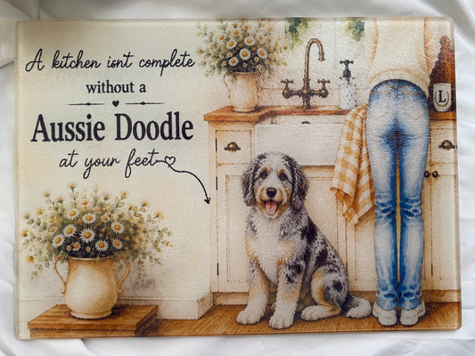 A Kitchen Isn't Complete Without A _____ At Your Feet - Aussie Doodle