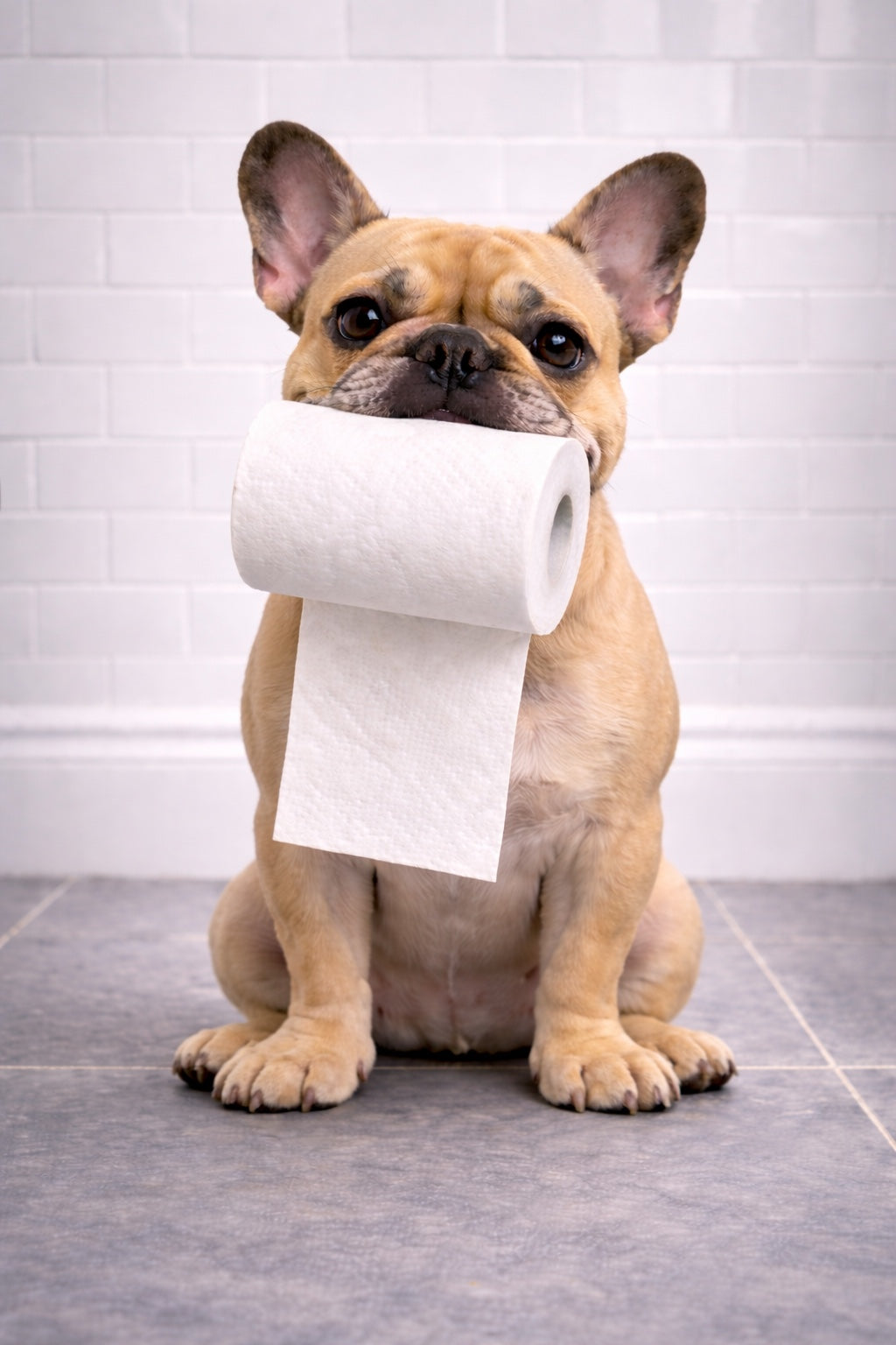 French Bulldog Bathroom Decor - design 3
